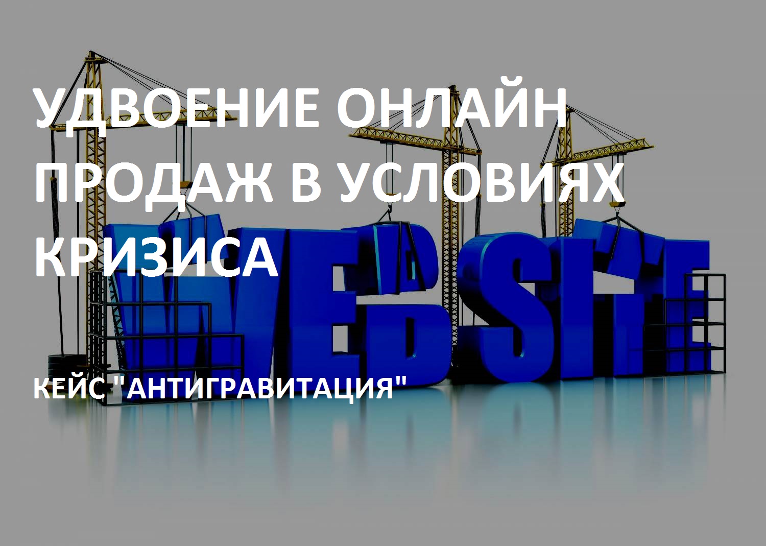УДВОЕНИЕ ОНЛАЙН ПРОДАЖ В УСЛОВИЯХ КРИЗИСА